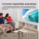 WOWOTO H10S TIDLP DMD 0.45 inch 1920 x 1080P 4K 500ANSI RGB LED Smart Projector(EU Plug)