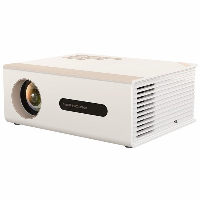 Vidéoprojecteur Intelligent Android 9 LCD 720p 150 ANSI WiFi Double Bande Bluetooth 5.0 Compatible 4K - www.yonis-shop.com