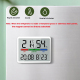 Réveil Numérique Magnétique Avec Thermomètre Hygromètre Écran LCD Large Et Indicateur De Confort - www.yonis-shop.com