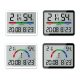 Réveil Numérique Magnétique Avec Thermomètre Hygromètre Écran LCD Large Et Indicateur De Confort - www.yonis-shop.com