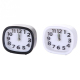 Réveil Analogique Silencieux À Quartz Blanc Rond Lumineux À Piles Format Compact 9,2 Cm - www.yonis-shop.com