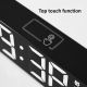 Réveil Numérique LED USB Avec Température Deux Alarmes Luminosité Réglable Et Commande Tactile - www.yonis-shop.com