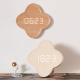 Horloge Murale Numérique LED Fleur Avec Capteur De Luminosité Mémoire Et Câble USB 5 Mètres - www.yonis-shop.com