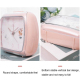 Réveil Enfant Analogique Avec Veilleuse Nocturne Forme Ronde Stable À Piles AA - www.yonis-shop.com