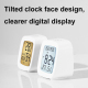 Réveil De Chevet LCD Température Humidité Écran Incliné Tactile Calendrier Perpétuel - www.yonis-shop.com