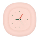 Horloge Murale Silencieuse À Quartz Crème Jaune Convertible En Horloge De Bureau 17 Cm - www.yonis-shop.com