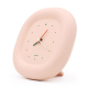 Horloge Murale Silencieuse À Quartz Crème Jaune Convertible En Horloge De Bureau 17 Cm - www.yonis-shop.com