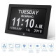 Horloge Numérique 10 Pouces Pour Seniors Avec Rappels Médicaments Alarmes Et Annonce Vocale Anglaise - www.yonis-shop.com