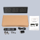 Minuteur Sport Et Fitness LED 6 Chiffres 1 8 Pouce Avec Modes Tabata FGB Et Luminosité Réglable - www.yonis-shop.com