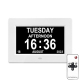 Horloge Calendrier Numérique 7 Pouces Pour Seniors Avec Rappels Médicaments 5 Alarmes Et Lecture USB