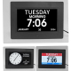 Horloge Calendrier Numérique 7 Pouces Pour Seniors Avec 3 Rappels Médicaments 5 Alarmes Et Écran Photo Vidéo - www.yonis-shop...