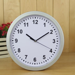 Horloge Murale Cachette Pour Argent Bijoux Et Objets De Valeur Mouvement Silencieux Blanc 25 cm