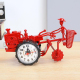 Réveil Décoratif Tracteur Rétro Avec Pot À Crayons Fonction Alarme À Pile AA Doré - www.yonis-shop.com