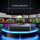 Box TV Android 14 4K HDR10 WiFi 6 2 Go 16 Go Processeur Quadricœur Télécommande Vocale - www.yonis-shop.com