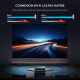 Box TV Android 14 4K HDR10 WiFi 6 2 Go 16 Go Processeur Quadricœur Télécommande Vocale - www.yonis-shop.com