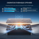 Box TV Android 14 4K HDR10 WiFi 6 2 Go 16 Go Processeur Quadricœur Télécommande Vocale - www.yonis-shop.com