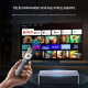 Box TV Android 14 4K HDR10 WiFi 6 2 Go 16 Go Processeur Quadricœur Télécommande Vocale - www.yonis-shop.com
