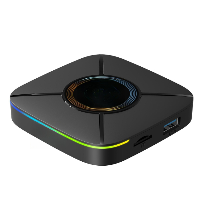 Box TV Android 14 4K UHD 2Go 32Go WiFi 6 Bluetooth 5.0 HDMI 2.0b Télécommande EU - www.yonis-shop.com