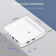 Box TV Android 14 4Go 32Go 4K HDR10 WiFi 6 Bluetooth 5.4 Processeur Quadricœur - www.yonis-shop.com