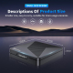 Boîtier TV Android 14 4 Go 32 Go 4K 60 Hz WiFi Double Bande Ethernet Gigabit Bluetooth 5.0 - www.yonis-shop.com