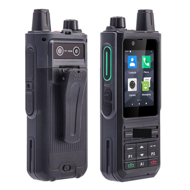 Téléphone Talkie Walkie PoC Robuste 5G Android 13 Avec PTT NFC SOS Et Batterie 5000 mAh - www.yonis-shop.com