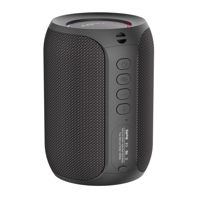 Enceinte Bluetooth 15W Pour Extérieur Son 360° Lumières Colorées Bluetooth 5.2 Batterie 3000mAh - www.yonis-shop.com