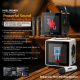 Enceinte Bluetooth Portable Avec Micro À Effets Subwoofer 15W TWS USB AUX FM Blanche - www.yonis-shop.com
