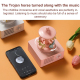 Enceinte Bluetooth Portable Rose 5W Son Stéréo 360° Autonomie 6 À 8 Heures Radio Et Carte Mémoire - www.yonis-shop.com
