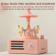 Enceinte Bluetooth Portable Rose 5W Son Stéréo 360° Autonomie 6 À 8 Heures Radio Et Carte Mémoire - www.yonis-shop.com
