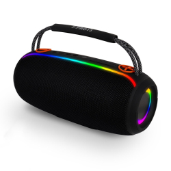 Enceinte Bluetooth Portable Extérieure 20W IPX5 Stéréo 360° TWS RGB Autonomie 4 Heures