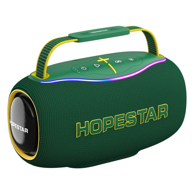 Enceinte Bluetooth Extérieure Étanche 80W Triple Haut Parleur Batterie 8800mAh LED Multicolores - www.yonis-shop.com