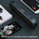 Enceinte Bluetooth Portable Son Stéréo 3D Carte TF AUX Autonomie Jusqu À 8 Heures - www.yonis-shop.com