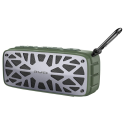 Enceinte Bluetooth Portable Outdoor 6W Radio FM Lecteur Carte TF USB Appels Mains Libres