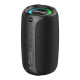 Enceinte Bluetooth Portable Extérieur 8W Avec Microphone RGB Bluetooth 5.4 Autonomie 4 À 5 Heures Noir - www.yonis-shop.com