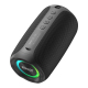 Enceinte Bluetooth Portable Extérieur 8W Avec Microphone RGB Bluetooth 5.4 Autonomie 4 À 5 Heures Noir - www.yonis-shop.com