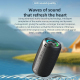 Enceinte Bluetooth Portable Extérieur 8W Avec Microphone RGB Bluetooth 5.4 Autonomie 4 À 5 Heures Noir - www.yonis-shop.com
