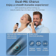 Enceinte Bluetooth Portable Extérieur 8W Avec Microphone RGB Bluetooth 5.4 Autonomie 4 À 5 Heures Noir - www.yonis-shop.com