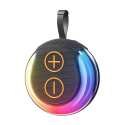 Enceinte Bluetooth Portable Donut Blanche 5W Avec Lumières Colorées Batterie 1200mAh Et Dragonne - www.yonis-shop.com