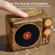 Enceinte Bluetooth Mini Magnétique 3 W Son Haute Fidélité Batterie 500 mAh Finition Bois - www.yonis-shop.com