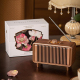 Enceinte Bluetooth Sans Fil 16W Bluetooth 5.3 FM AUX Carte TF Autonomie 6 À 10 Heures Effet Bois - www.yonis-shop.com