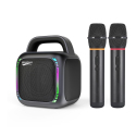 Enceinte Bluetooth Portable Karaok&eacute; 50W Avec 2 Micros RGB &Eacute;tanche IPX5 Batterie 8000mAh - www.yonis-shop.com