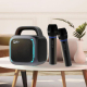 Enceinte Bluetooth Portable Karaoké 50W Avec 2 Micros RGB Étanche IPX5 Batterie 8000mAh - www.yonis-shop.com