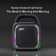 Enceinte Bluetooth Portable Pour Karaoké Extérieur 50 W RGB Étanche IPX5 Batterie 8000 mAh - www.yonis-shop.com