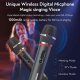 Enceinte Bluetooth Portable Pour Karaoké Extérieur 50 W RGB Étanche IPX5 Batterie 8000 mAh - www.yonis-shop.com