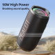 Enceinte Bluetooth Portable Extérieur 50W Avec Microphone RGB Batterie 8000mAh Bluetooth 5.2 - www.yonis-shop.com