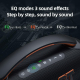Enceinte Bluetooth Portable Outdoor 60W Bluetooth 5.3 Appairage Sans Fil Lumières RGB Batterie 8000mAh Grise - www.yonis-shop...