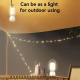 Enceinte Bluetooth Extérieure 5W Avec Éclairage LED 11 Modes Batterie 2400mAh Beige - www.yonis-shop.com