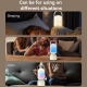 Enceinte Bluetooth Extérieure 5W Avec Éclairage LED 11 Modes Batterie 2400mAh Beige - www.yonis-shop.com