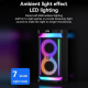 Enceinte Bluetooth Extérieure 40W Avec Micro Karaoke Et 7 Modes Lumineux Noire - www.yonis-shop.com