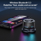 Enceinte Bluetooth Mini 3W Magnétique Avec Support Smartphone Éclairage RGB Et Fonction TWS Noire - www.yonis-shop.com